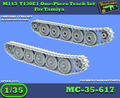MC-35-617 - M113 T130E1 One-Piece Track Set With Road Wheels For Tamiya