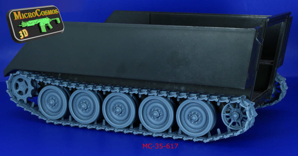 MC-35-617 - M113 T130E1 One-Piece Track Set With Road Wheels For Tamiya