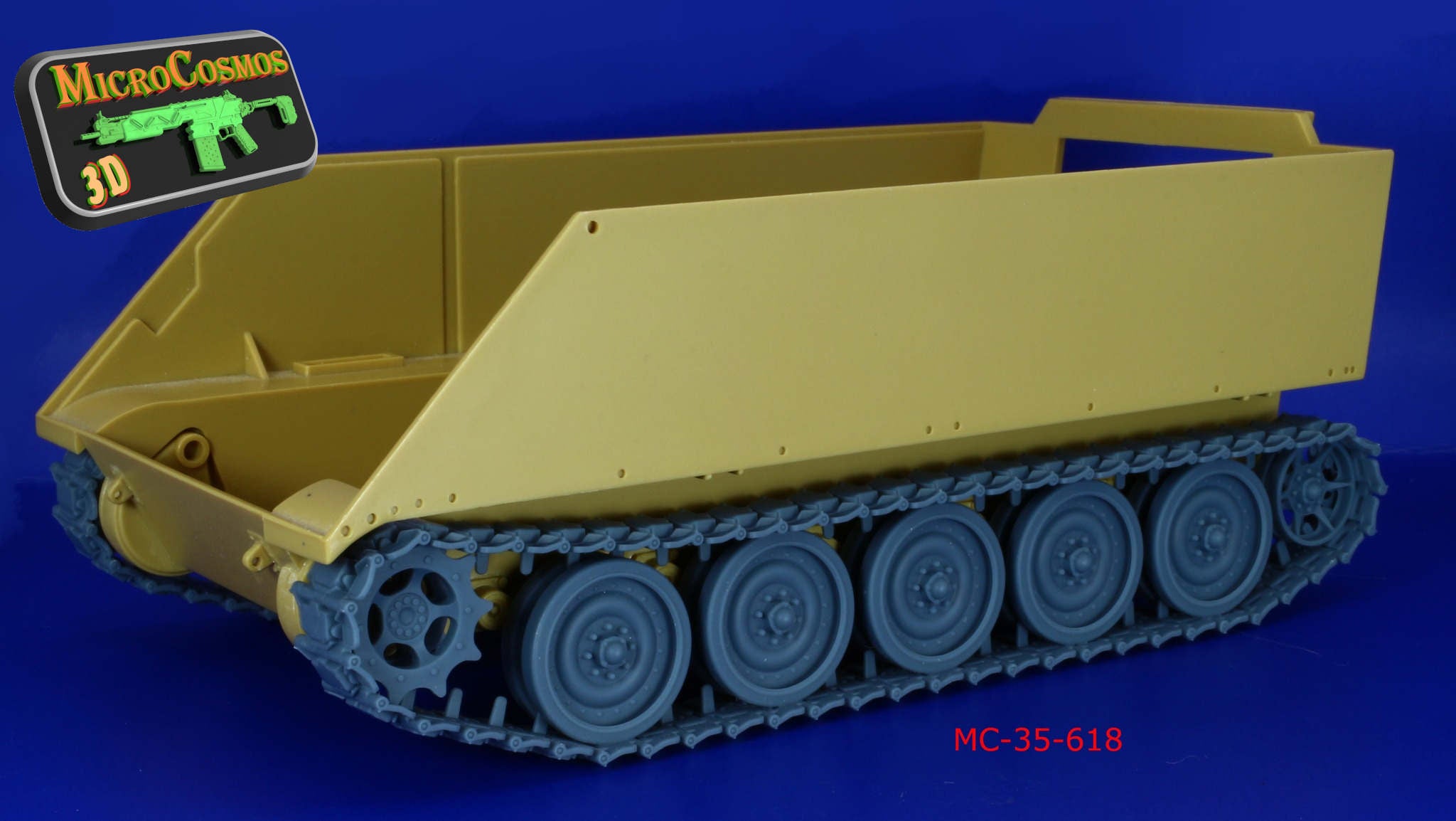 MC-35-618 - M113 T130E1 One-Piece Track Set With Road Wheels For Academy