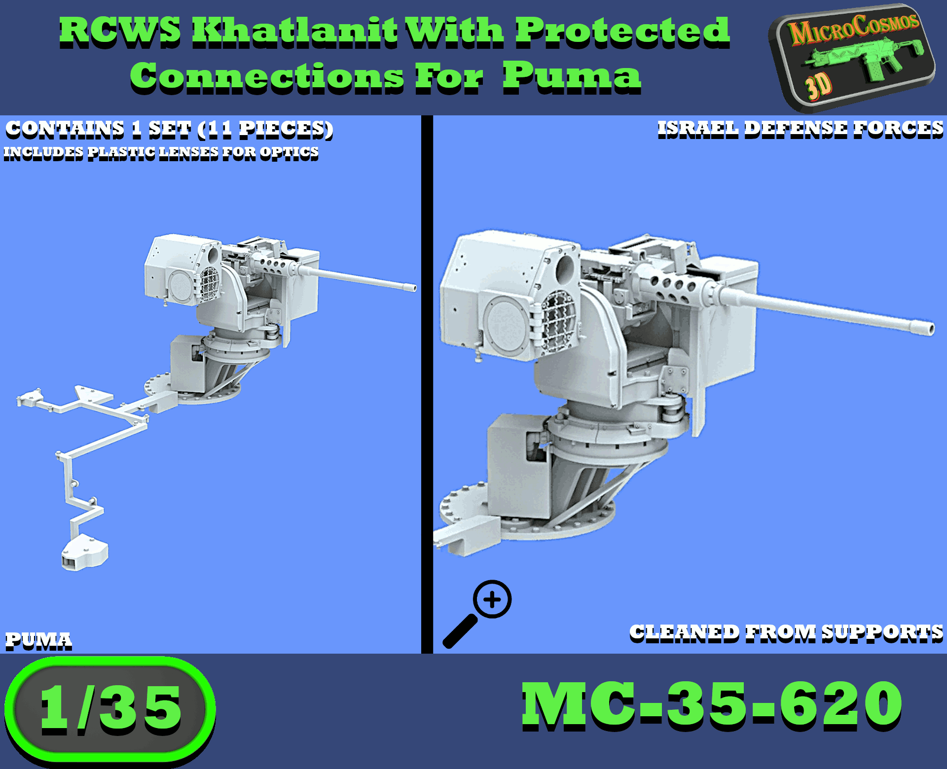 MC-35-620 - RCWS Katlanit With M2 Browning For Puma
