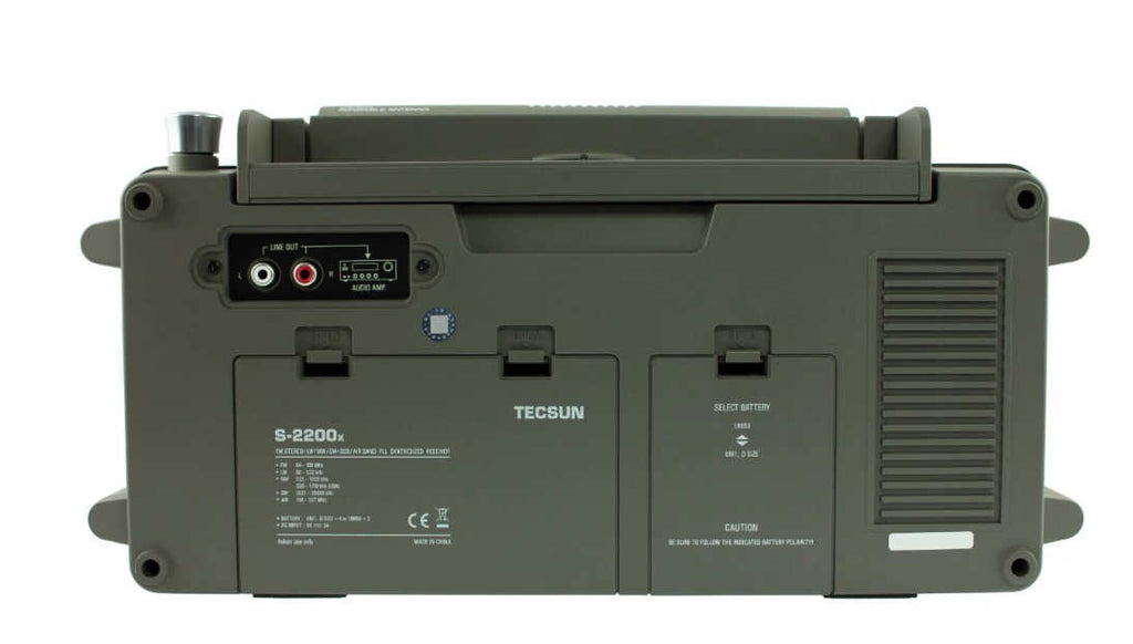 MC-35-625 - Tecsun S-2200x DSP World Receiver Radio