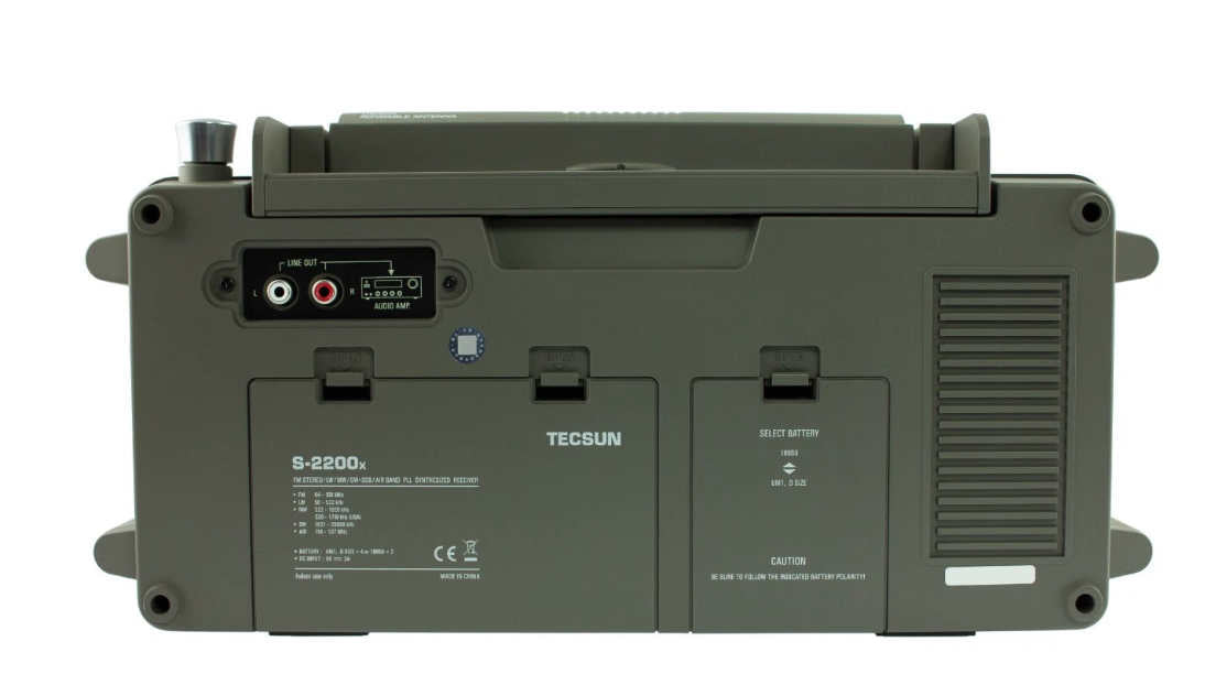 MC-35-625 - Tecsun S-2200x DSP World Receiver Radio