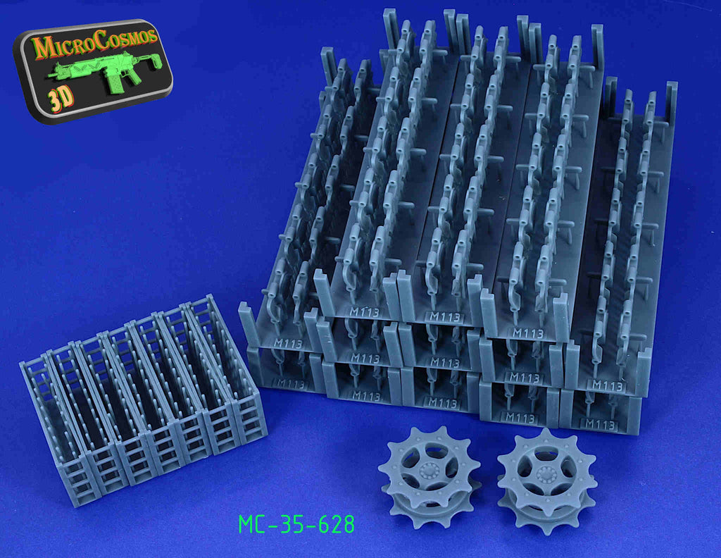 MC-35-628 - M113 T130E1 Tracks Set For Tamiya And Academy (Workable)