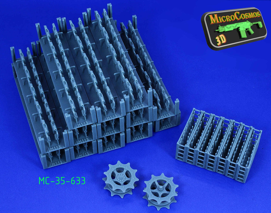 MC-35-633 - M113 T130E1 Ketten Set für AFV Club (beweglich)