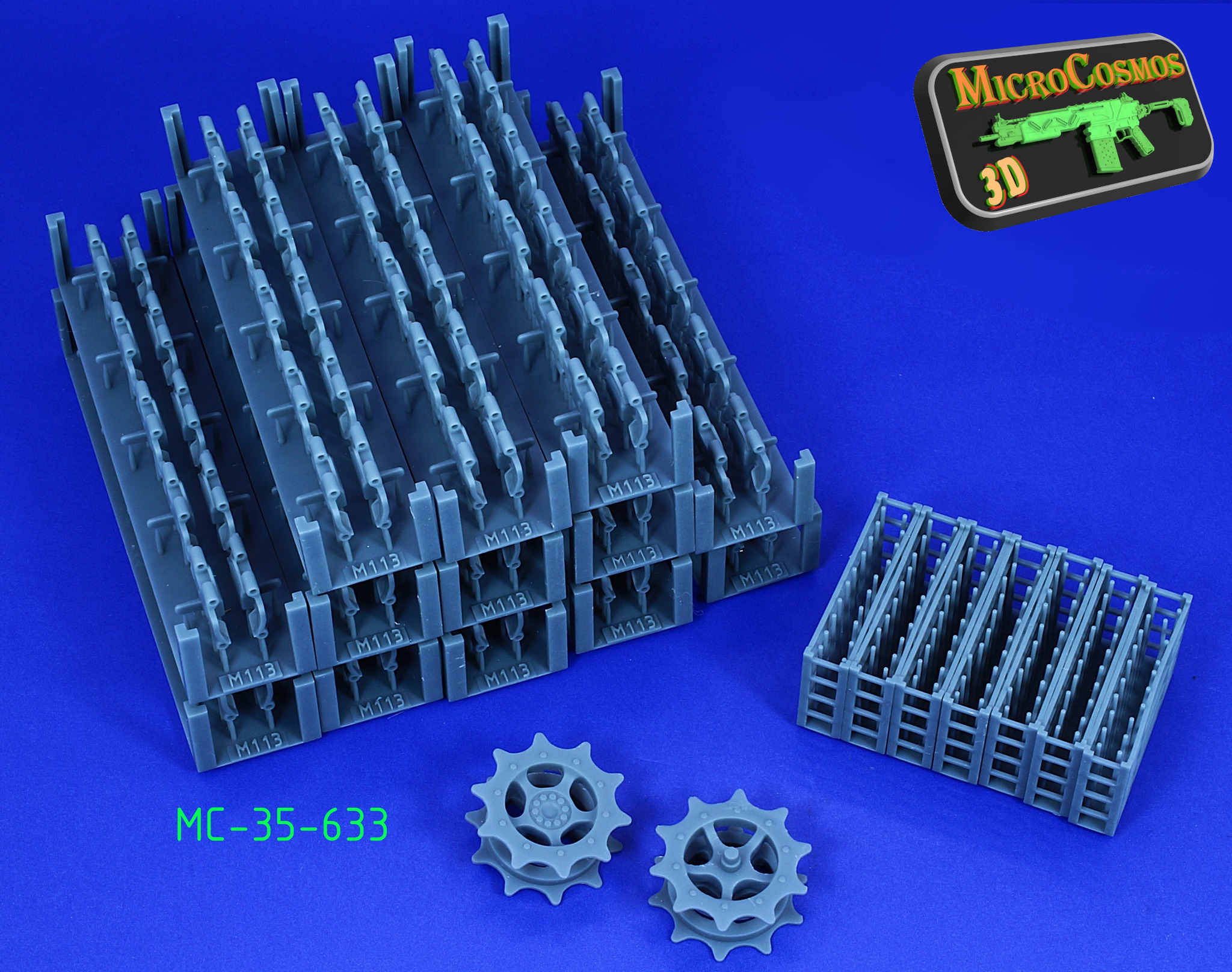 MC-35-633 - M113 T130E1 Ketten Set für AFV Club (beweglich)