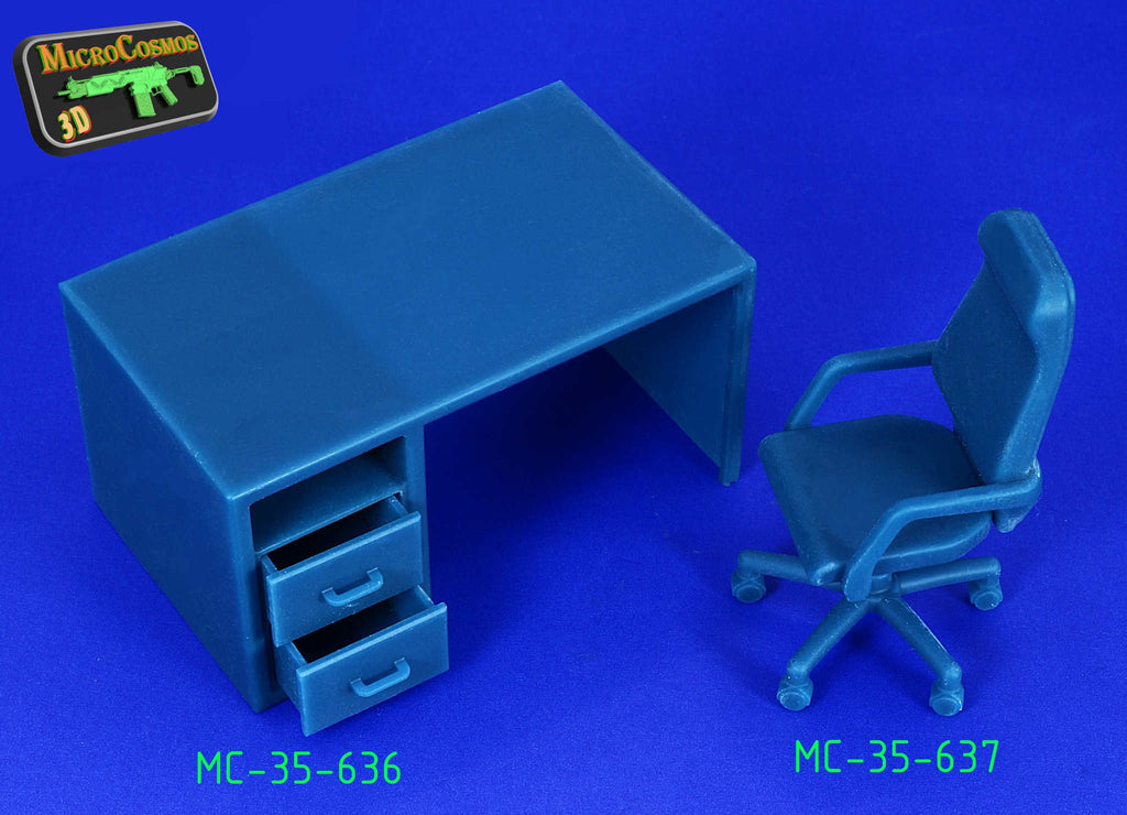 MC-35-636 - Desk With Drawers