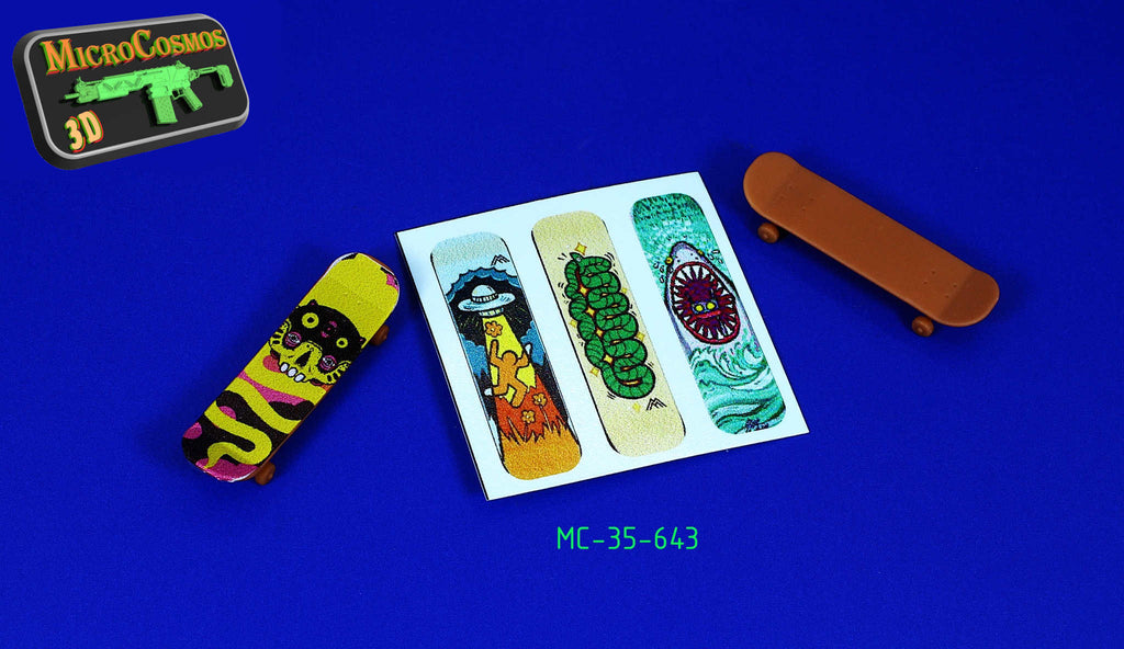 MC-35-643 - Skateboard Set With Decals