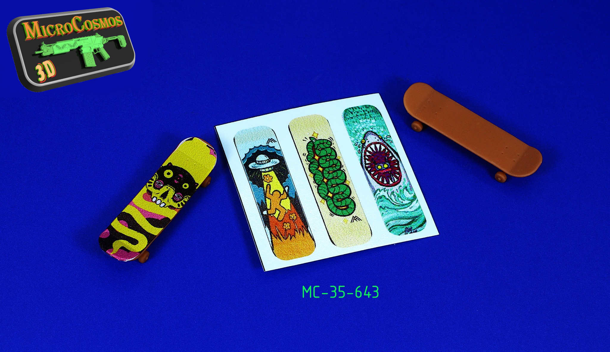 MC-35-643 - Skateboard Set With Decals
