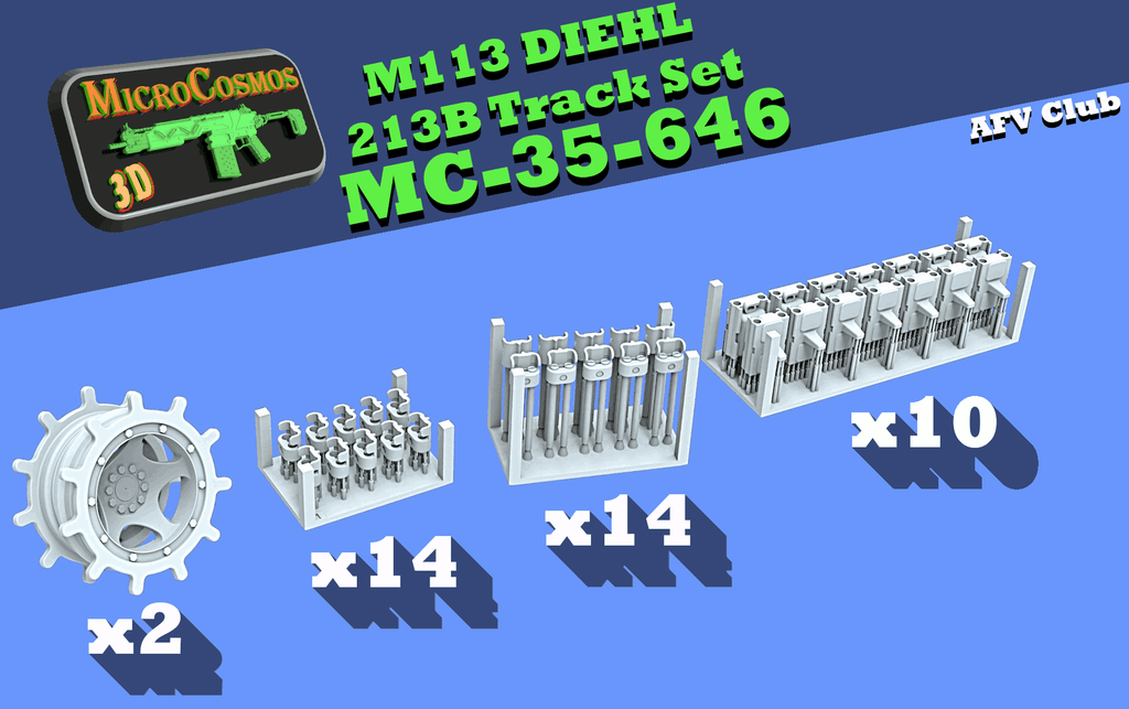 MC-35-646 - M113 Diehl 213B For AFV Club (Workable)