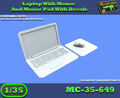 MC-35-649 – Laptop mit Maus- und Mauspad-Set mit Aufklebern