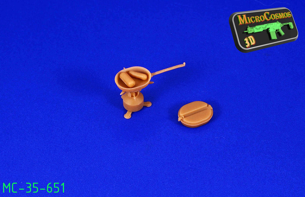 MC-35-651 - WW2-Töpfe und M1942-Kocher