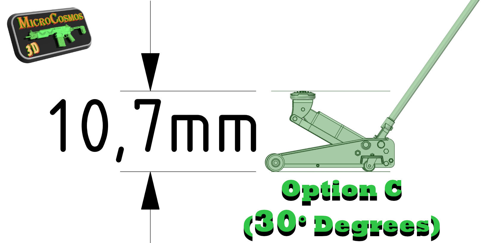 MC-35-653 (OPTIONS) Hydraulic Trolley Jack