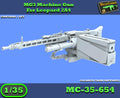 MC-35-654 - MG3 avec caisse à munitions M61 pour Leopard 2A4