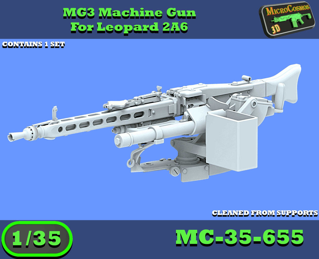 MC-35-655 - MG3 Machine Gun For Leopard 2A6