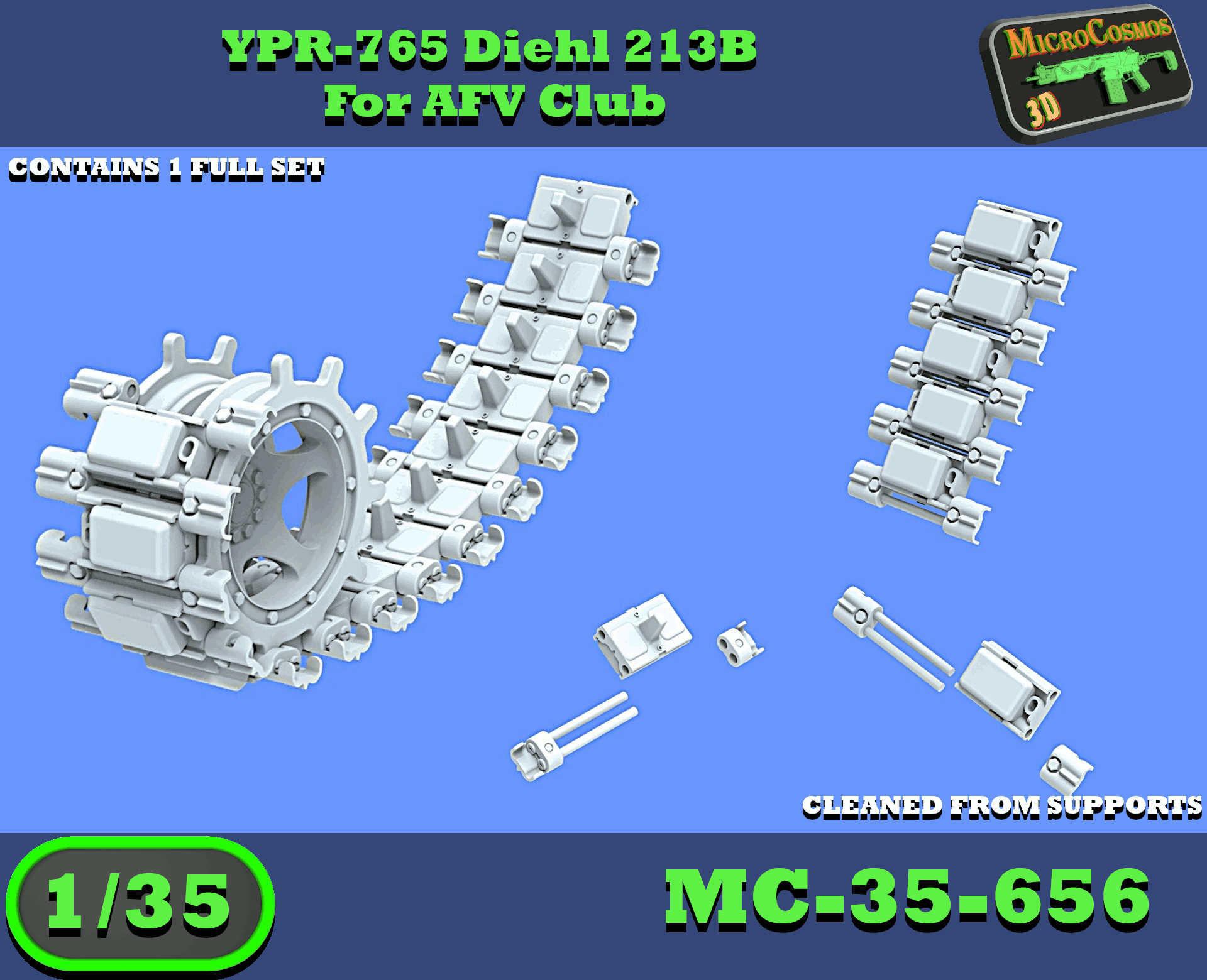 MC-35-656 - YPR-765 Diehl 213B für AFV Club (beweglich)