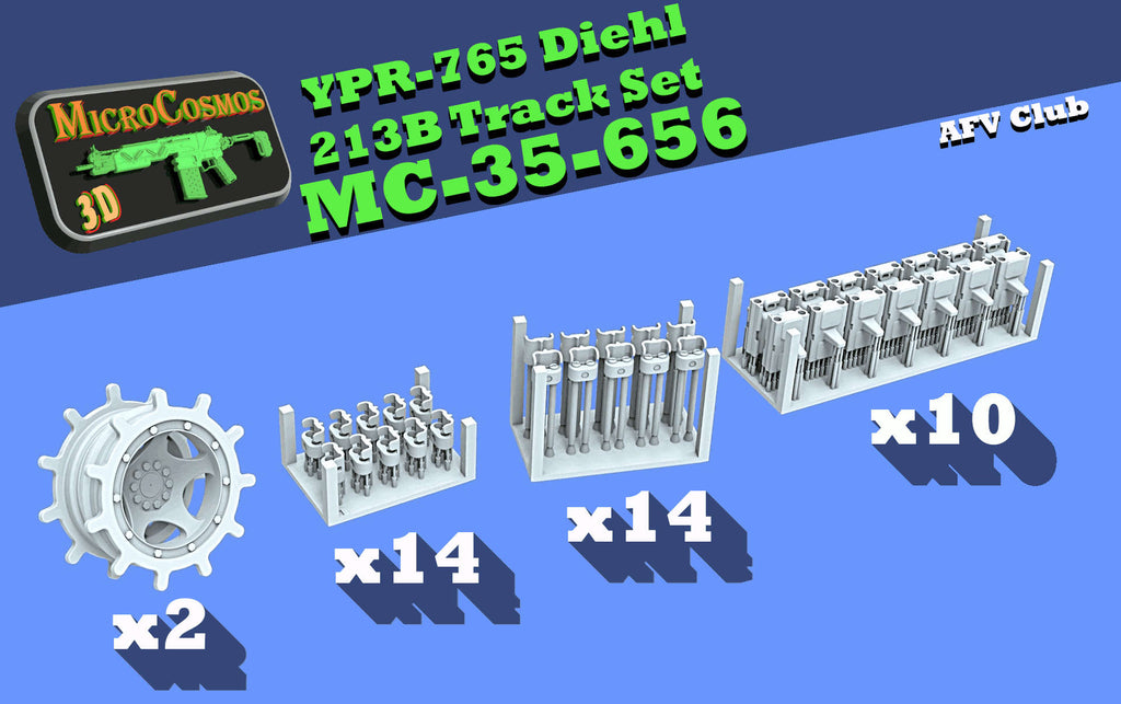 MC-35-656 - YPR-765 Diehl 213B für AFV Club (beweglich)