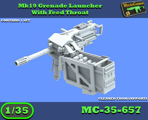 MC-35-657 - MK19 Grenade Launcher With Feed Throat