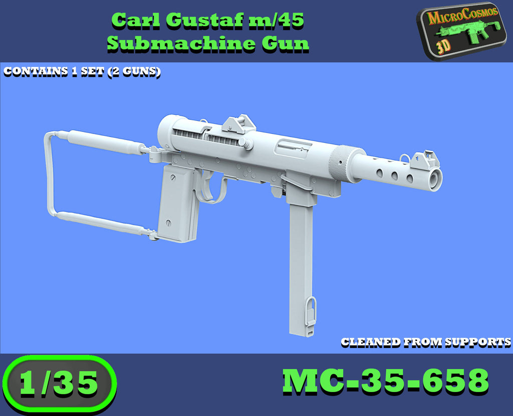 MC-35-658 - Carl Gustav m/45 Submachine Gun Set