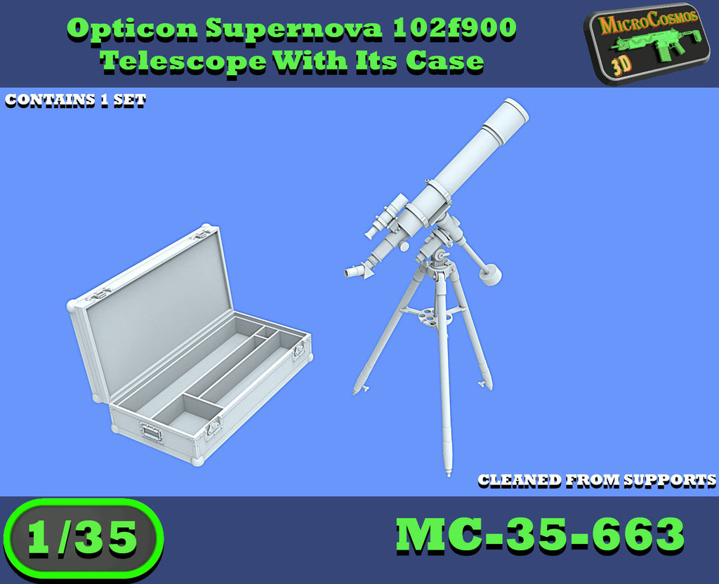 MC-35-663 - Opticon Supernova 102f900 Telescope With Its Case