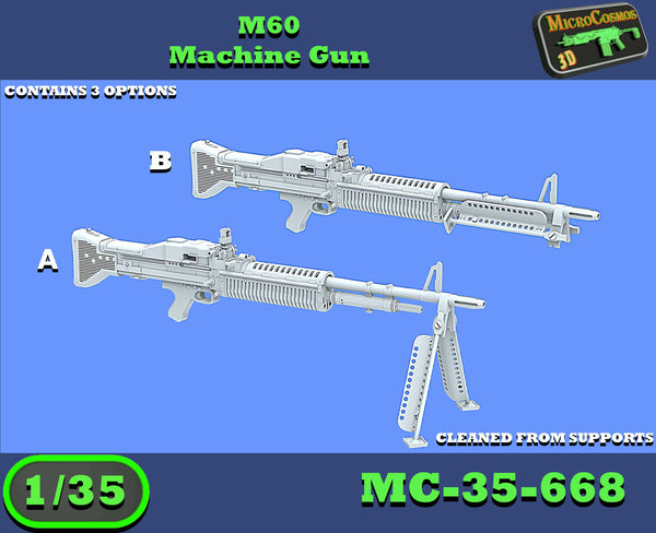 MC-35-668 (OPTIONS) M60 Machine Gun