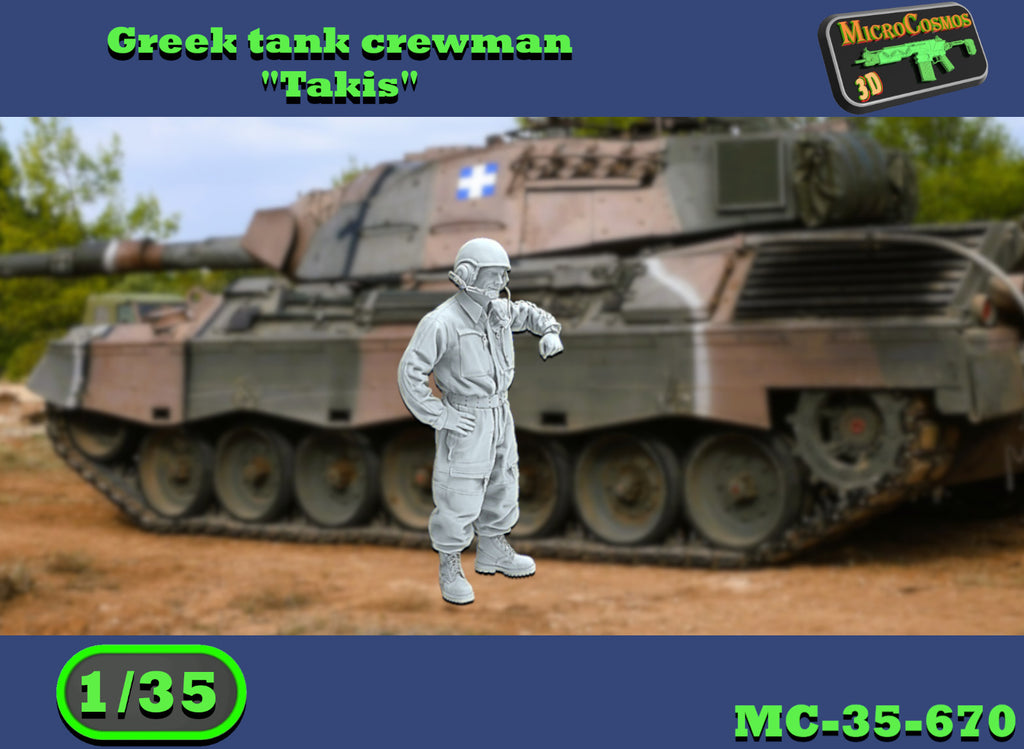 MC-35-670 Greek Tank Crewman "Takis"