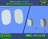MC-35-676 - Mirror Pieces For M113A1G Mirror Set
