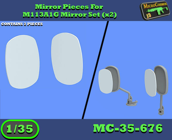 MC-35-676 - Mirror Pieces For M113A1G Mirror Set