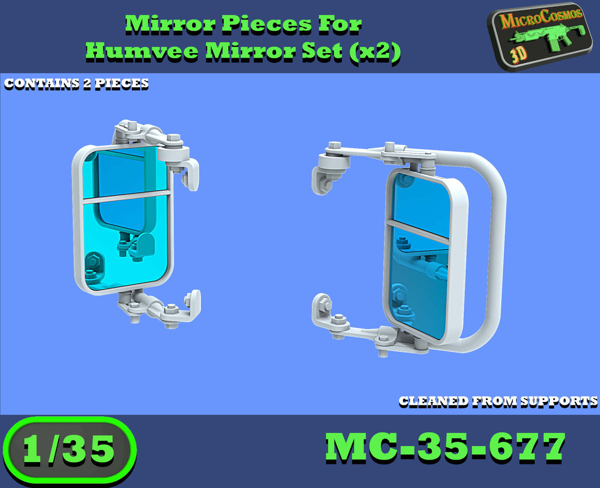MC-35-677 - Spiegelglas für Humvee-Spiegelset