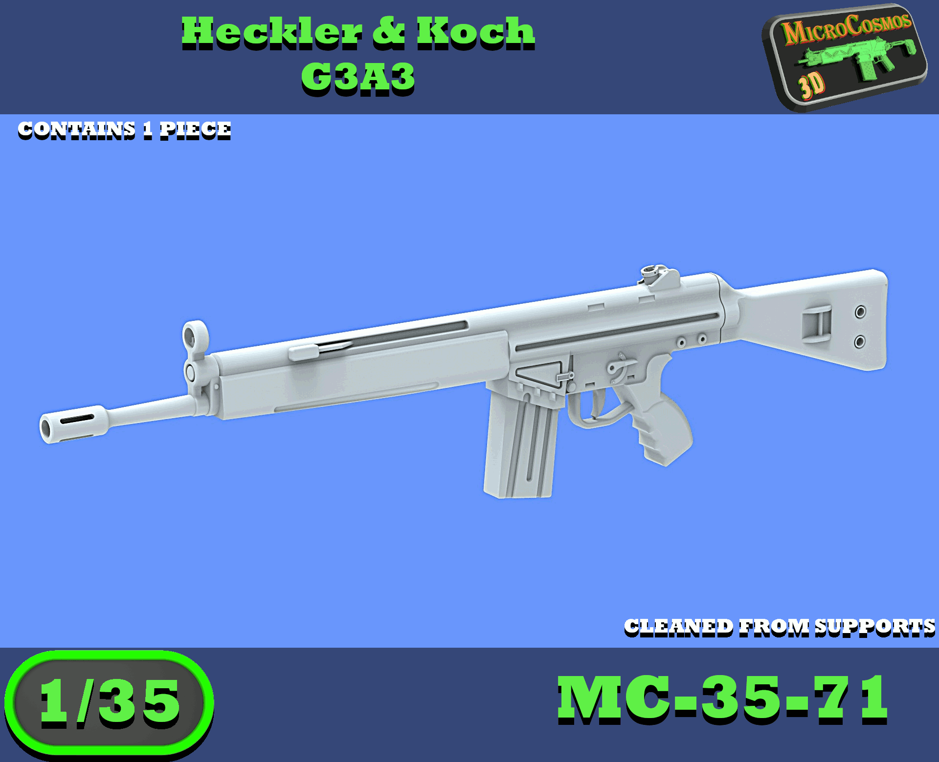 MC-35-71 - Heckler & Koch G3A3