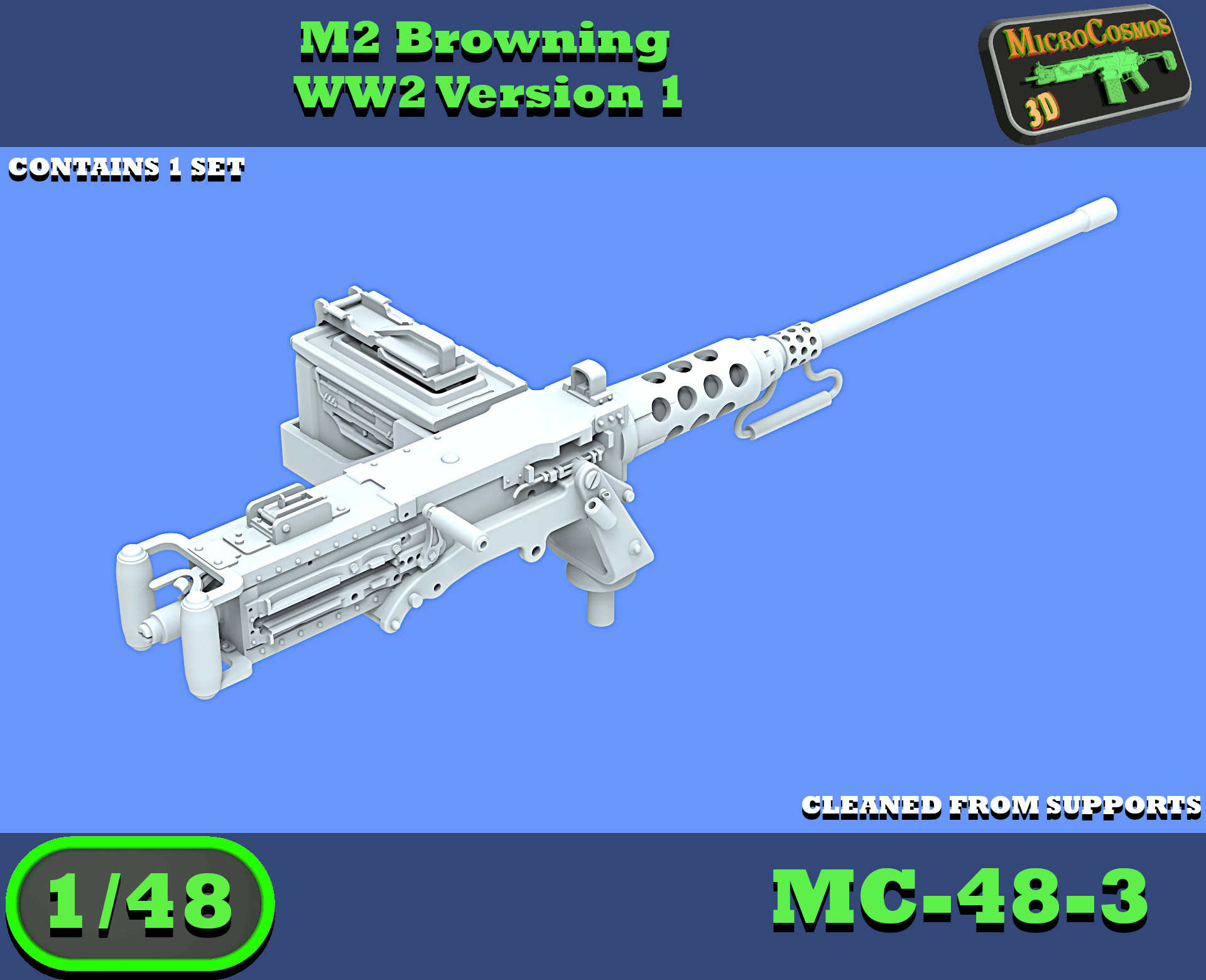 MC-48-3 - M2 Browning WWII Version 1