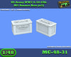 MC-48-31 - Lot de boîtes de munitions M2 CAL .50 US Seconde Guerre mondiale