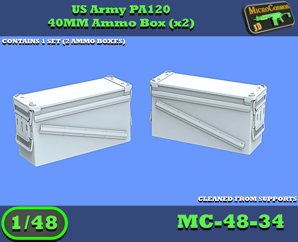 MC-48-34 - États-Unis PA120 Boîte à munitions 40mm