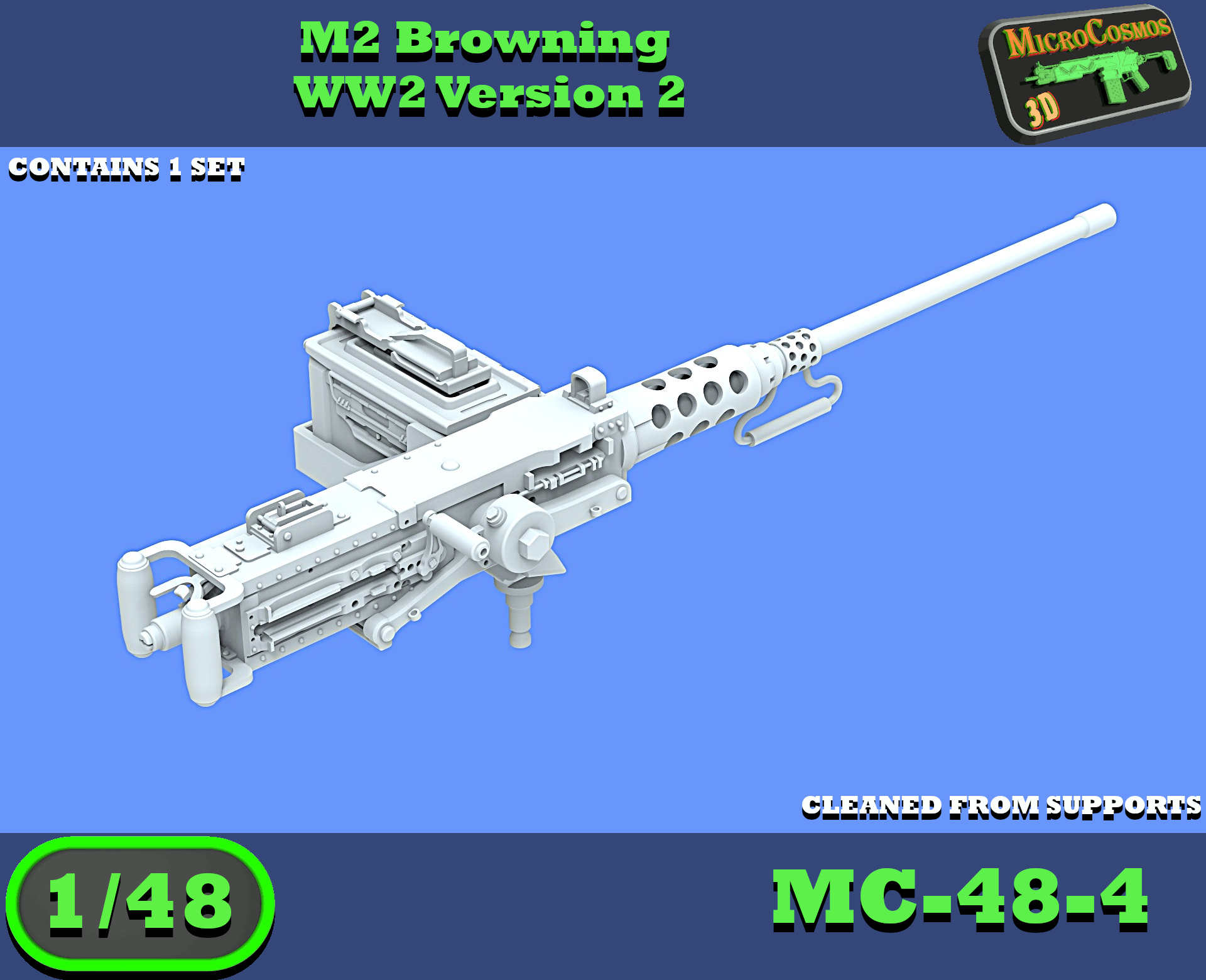 MC-48-4 - M2 Browning WW2 Version 2