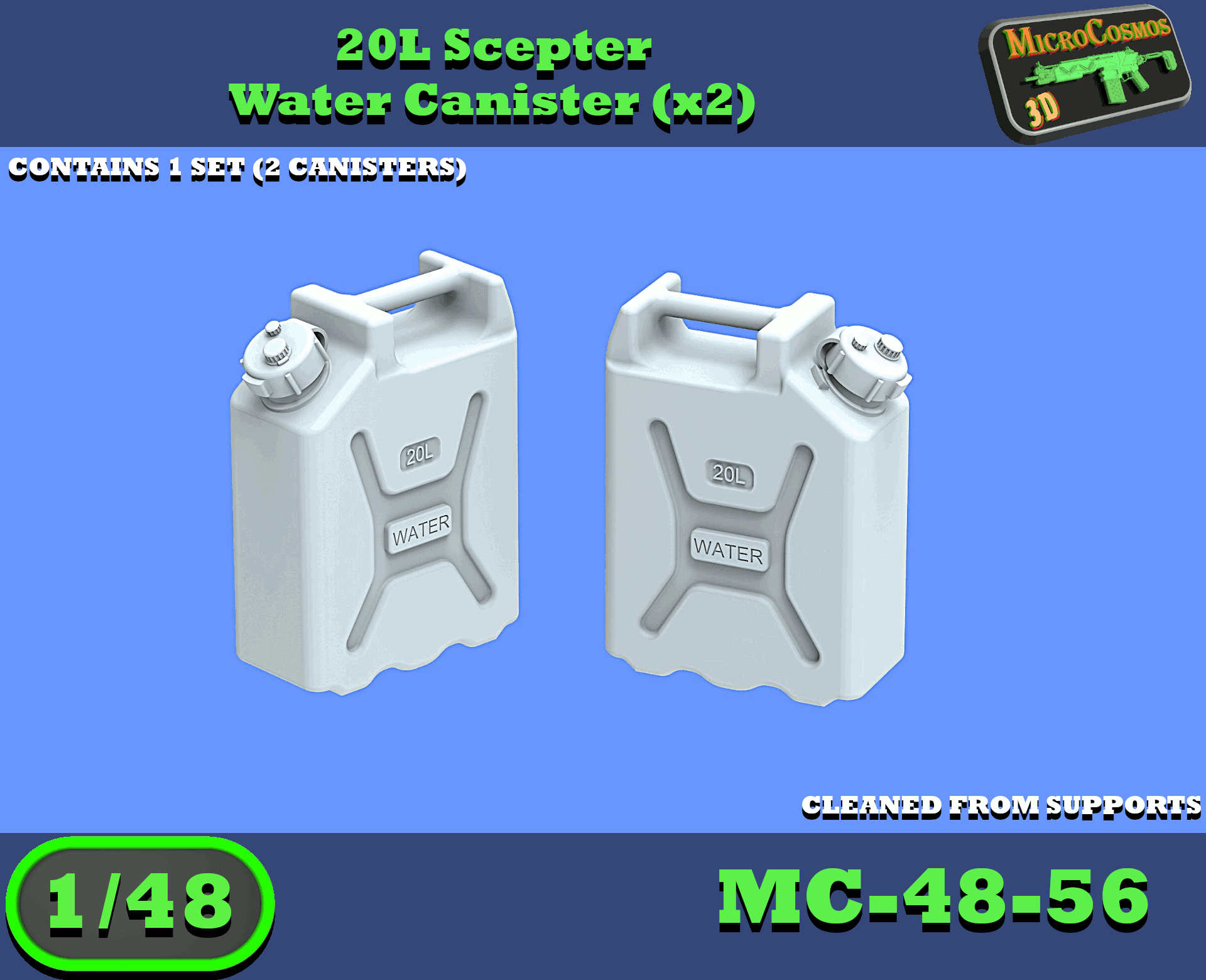 MC-48-56 - 20L Scepter Wasserkanister