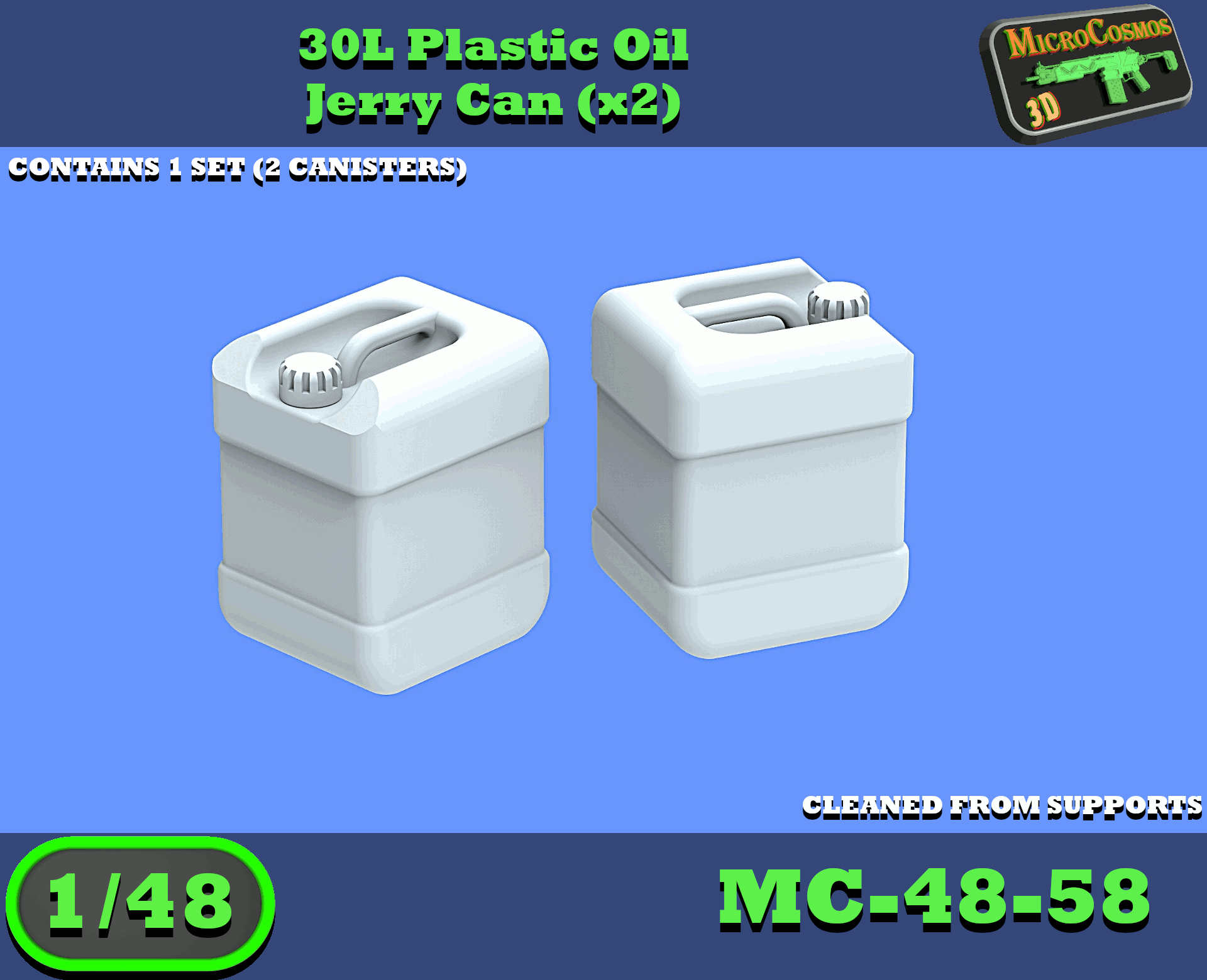 MC-48-58 - 30L Kunststoff Ölkanister