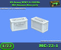 MC-72-1 - US WK2 0.50 CAL M2 Munitionskasten-Set