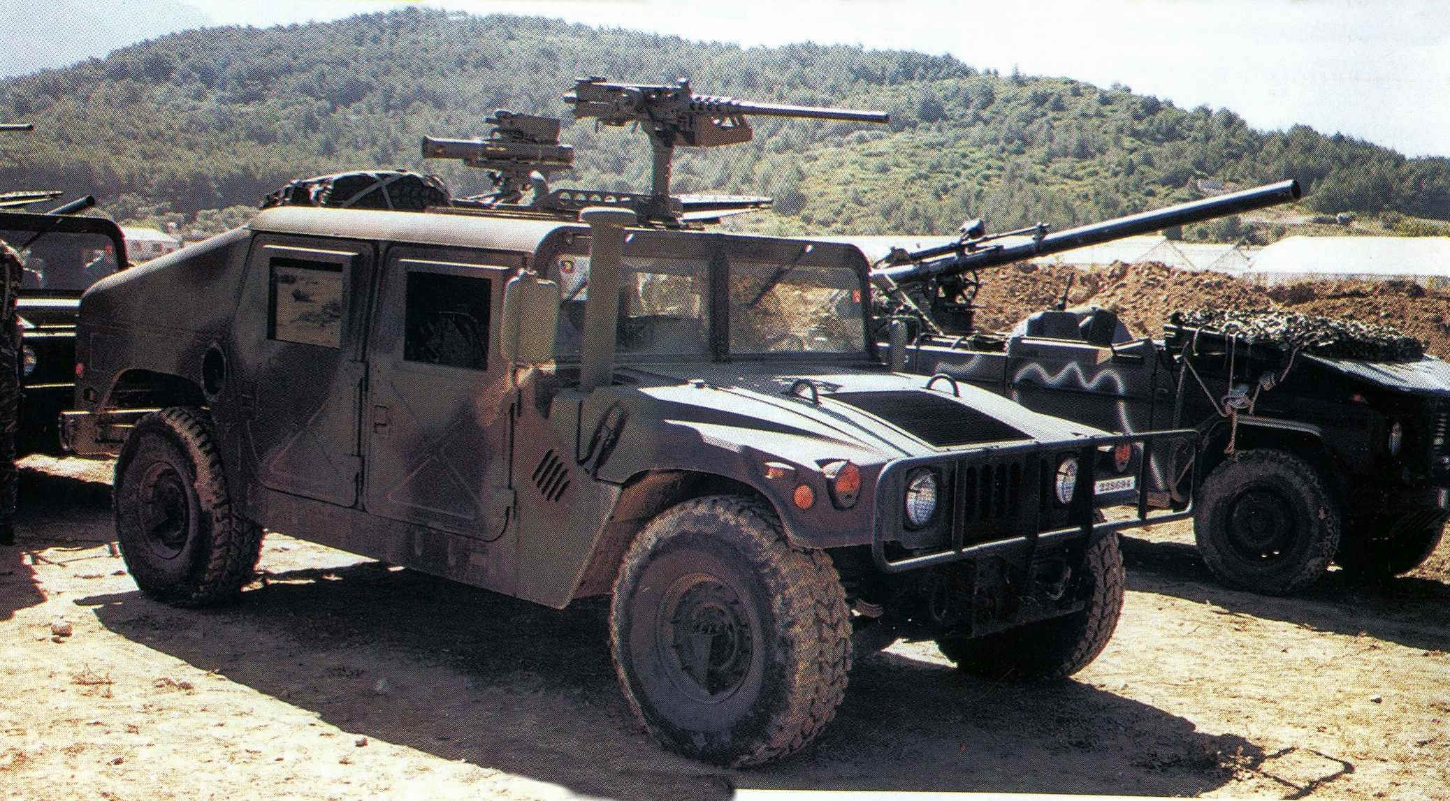 MC-72-25 - Greek Humvee With M2 Browning Conversion Kit
