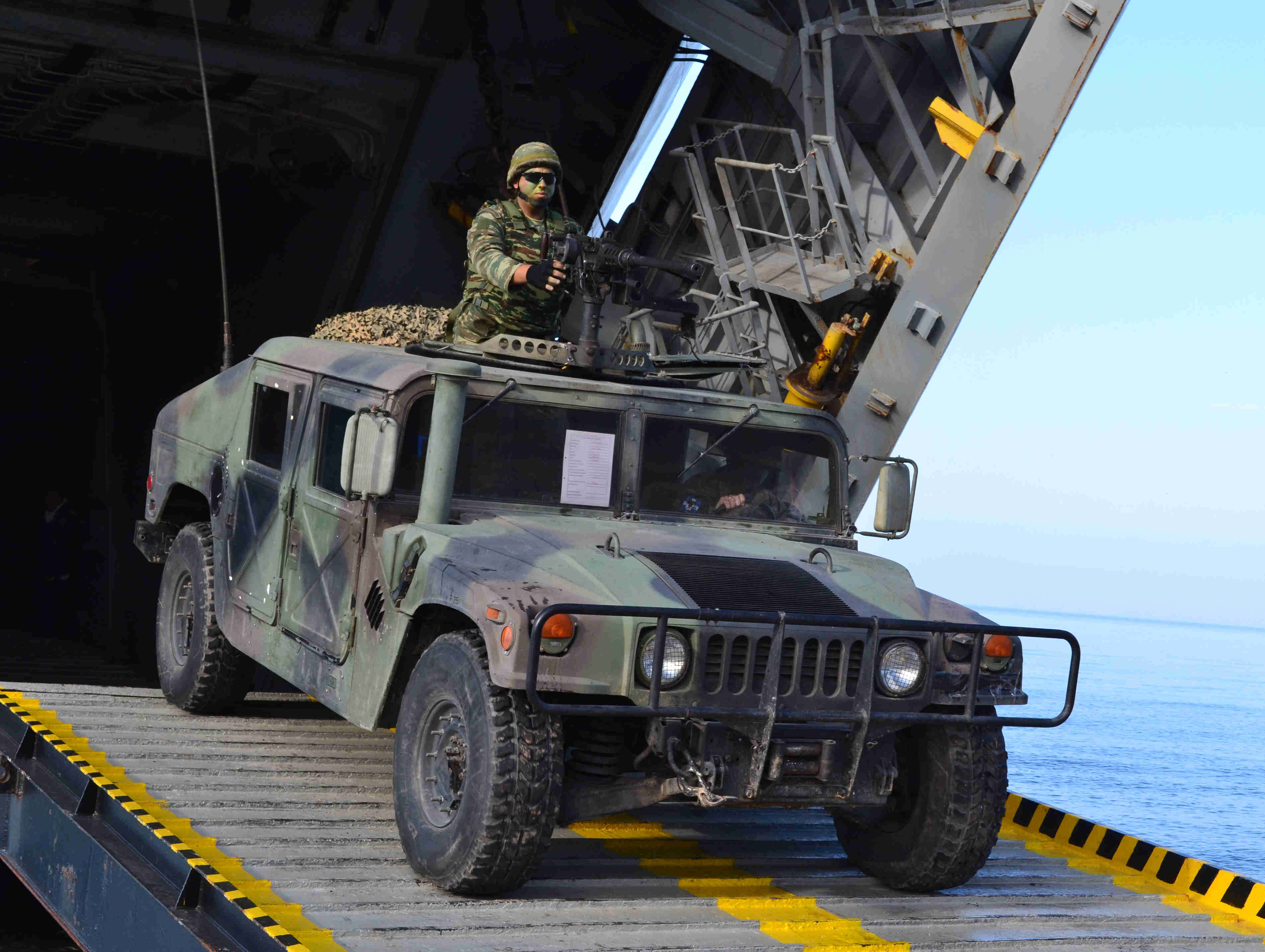MC-72-25 - Greek Humvee With M2 Browning Conversion Kit