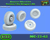 MC-72-62 - Humvee Radsatz Version 2 für Drachen-Bausatz