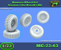 MC-72-63 - Kit de roues Humvee version 2 pour le modèle Revell