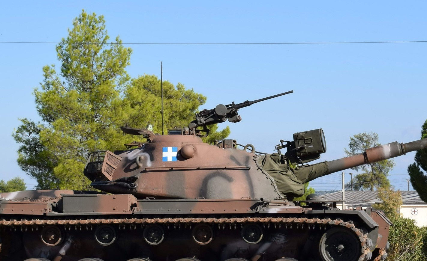 MC-72-72 - Chrysler-Kuppel für frühe M48 mit M2 Browning