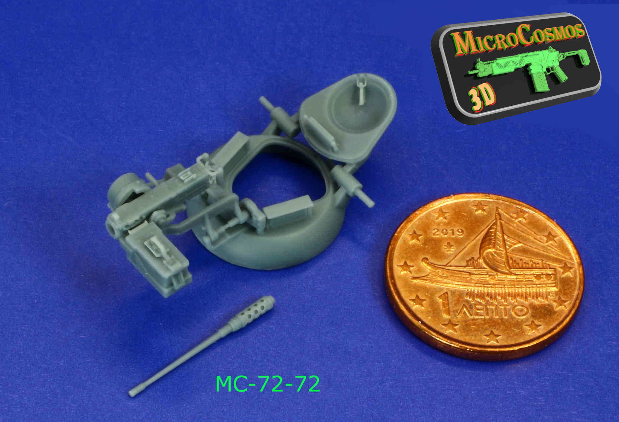 MC-72-72 - Chrysler-Kuppel für frühe M48 mit M2 Browning
