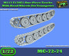 MC-72-74 - M113 T130E1 One-Piece Track Set With Road Wheels For Trumpeter
