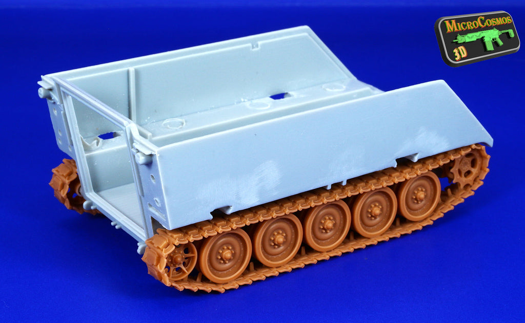 MC-72-74 - M113 T130E1 One-Piece Track Set With Road Wheels For Trumpeter